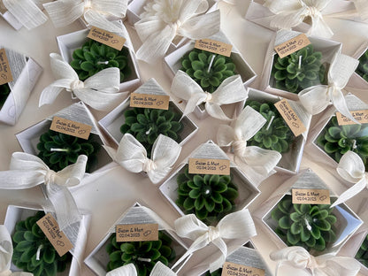 Bulk guest gifts, Lotus flower candles, Wedding Candle gift, Baby Shower Candles, Party Favors