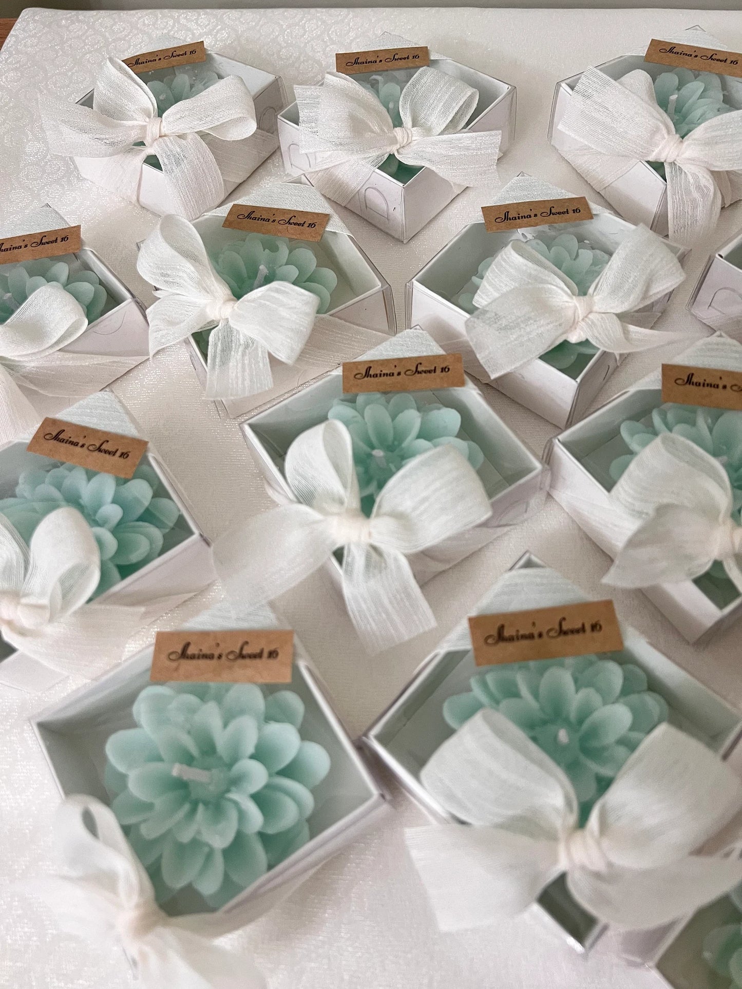 Bulk guest gifts, Lotus flower candles, Wedding Candle gift, Baby Shower Candles, Party Favors
