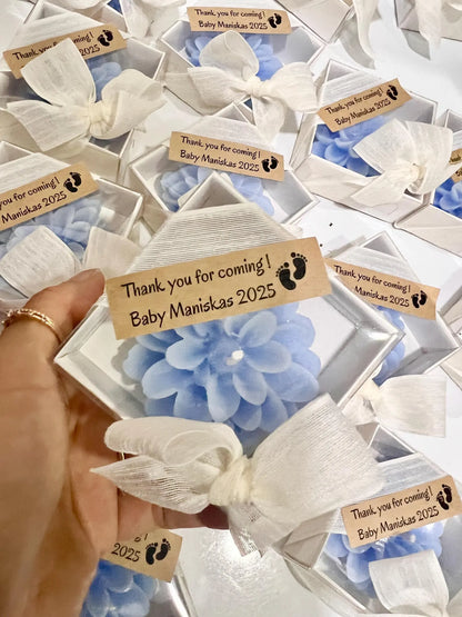 Bulk guest gifts, Lotus flower candles, Wedding Candle gift, Baby Shower Candles, Party Favors